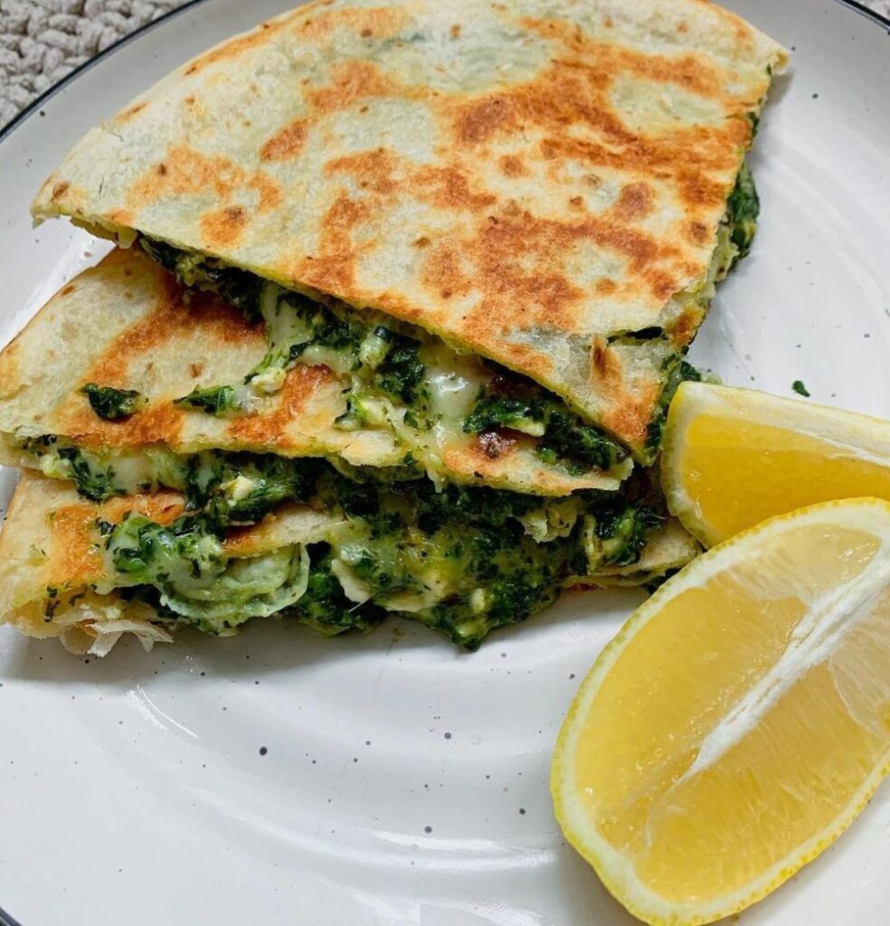 Vegetarian Food in Turkey - Gozleme