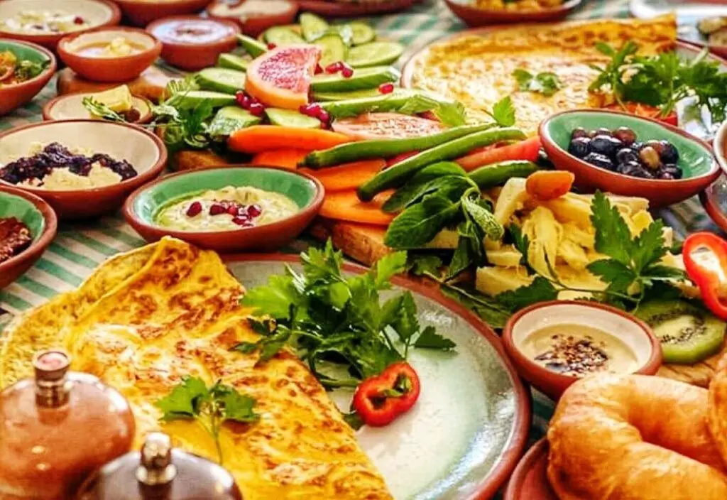 Vegetarian Food in Turkey - Turkish Breakfast