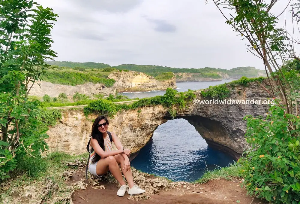 Nusa Penida Itinerary : Broken beach