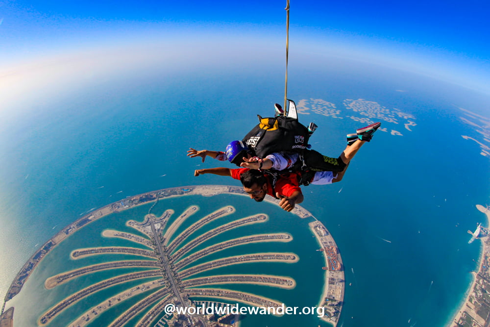 Everything you need to know about Skydiving in Dubai