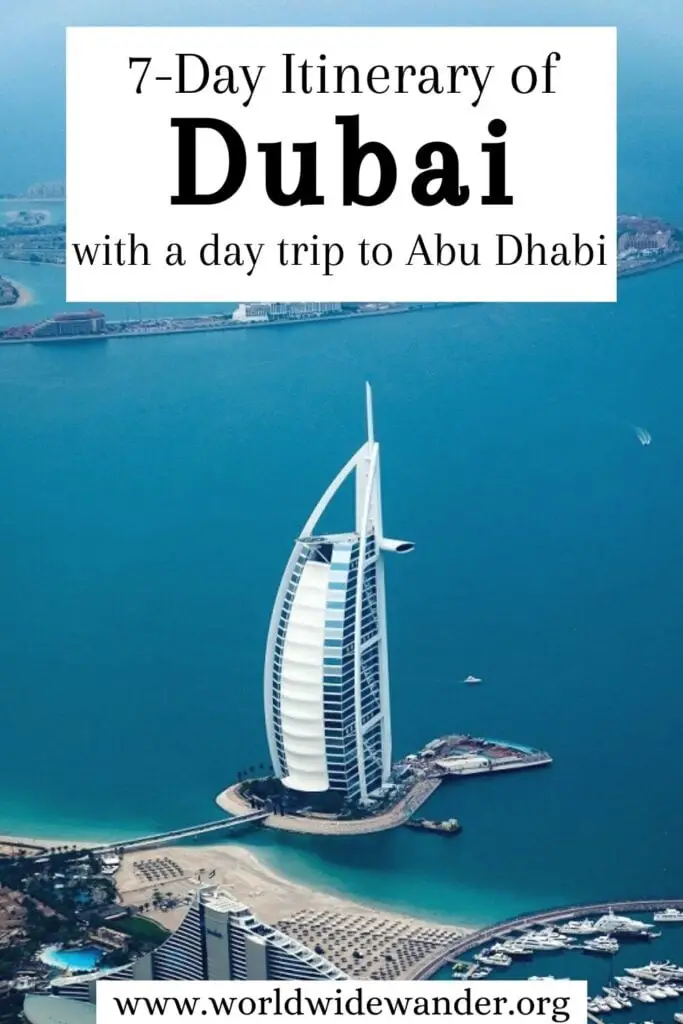 The Ultimate 7 Day Dubai Itinerary You Need To Follow