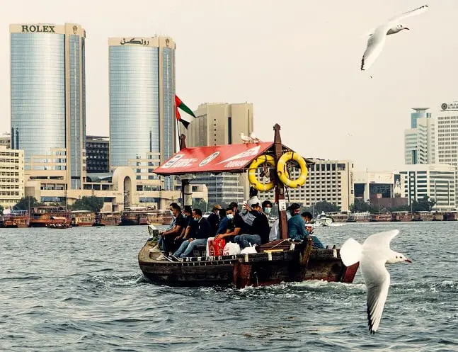 Free things to do in Dubai - Abra ride