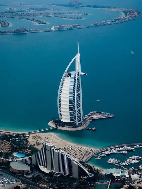 Dubai Itinerary - Aerial View