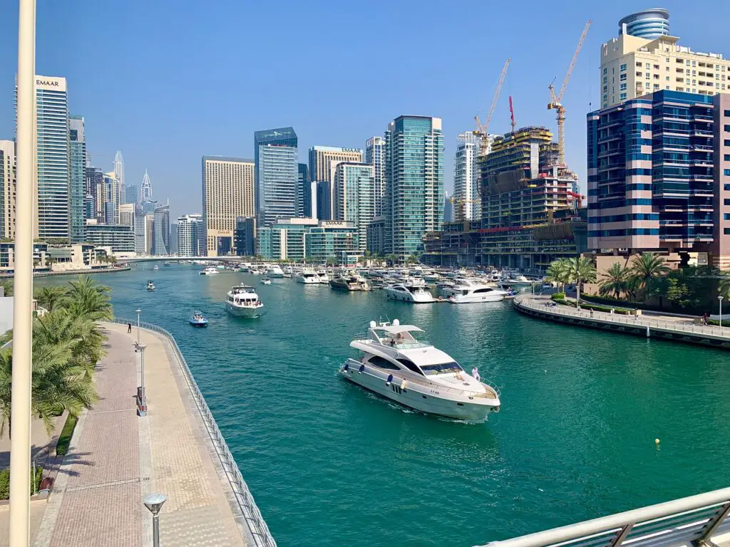 Dubai Itinerary - Dubai Marina