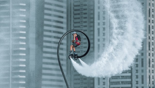 Dubai Itinerary - Flyboarding