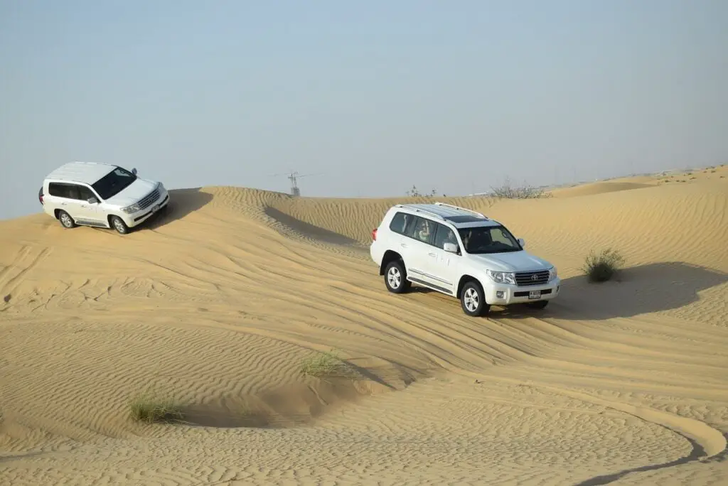 Dubai Itinerary - Dune Bashing