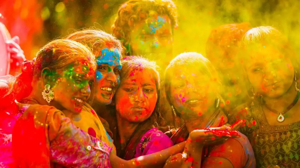 Holi in vrindavan