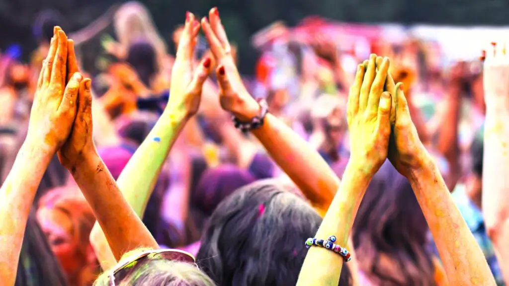 Holi in vrindavan