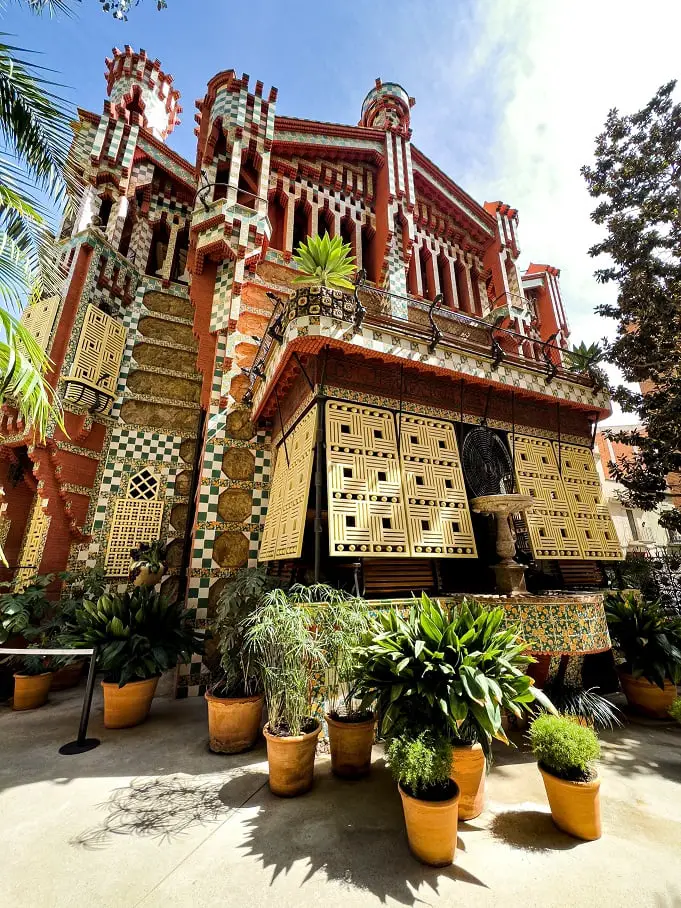 3 Days in Barcelona itinerary - Casa Vicens